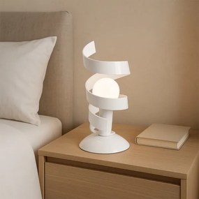 ONLI - Stolná lampa ZOE 1xE14/6W/230V 22 cm biela