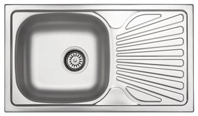 Deante ZEL_0113 - Kuchynský drez LEGATO 43,5x76 cm satén