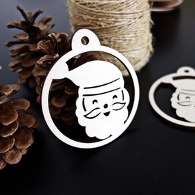SENTOP | Vianočné ozdoby z dreva a plastu, Vianočné dekorácie drevené , drevené doplnky PR0063-Wooden decorations