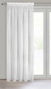 ZÁCLONA NA PÁSKE ANNA 140X270 CM BIELA