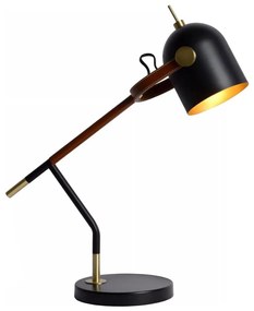 Lucide 05627/01/30 - Stolná lampa WAYLON 1xE27/25W/230V čierna