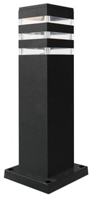 LED RGBW Stmievateľná vonkajšia lampa TEKSAS 1xE27/12W/230V 44 cm IP44 antracit