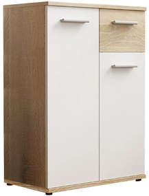 Komoda Jacky 1 Biely/Sonoma