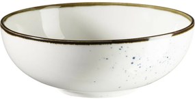Mäser Miska Pintar White modré bodky 17 cm, 17 cm