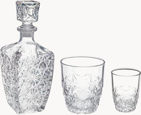 Karafa a poháre na whisky Dedalo, 7 ks