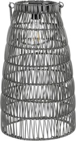 Set dvoch solárnych lampášov sivý PLA102 GREY (2 ks)