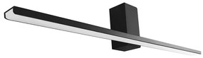 Milagro LED Kúpeľňové osvetlenie zrkadla ARTEMIS LED/13,8W/230V 4000K 60 cm IP44 čierna ML1019