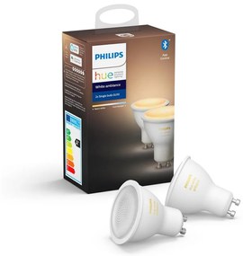 Philips Hue White Ambiance, 2x žiarovka 5,5W GU10 DIM