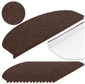 Nášľap na schody STEPI hnedý (15 ks)