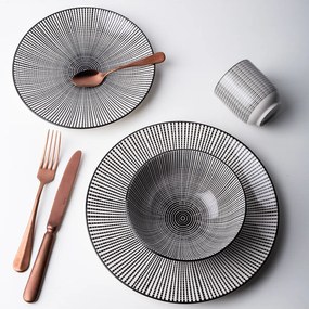 Porcelánový set 24 ks – Gaya Elements Fire - W0096