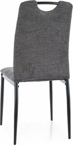 SI Stolička Rip Brego tmavo šedá