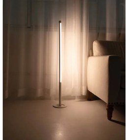 LUTEC Prenosné podlahové inteligentné svetlo LED WANDIE s funkciou RGB, 10,5 W, biele