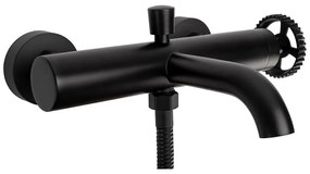 Vaňová batéria s vaňovou sadou Rea Vertigo čierna