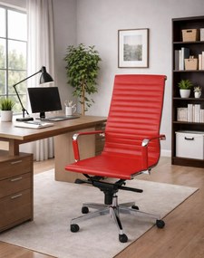Kancelárske kreslo Next SN4 červené