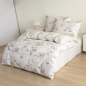 Mikroflanelové obliečky LUNAVA krémové Rozmer obliečky: 70 x 90 cm | 140 x 200 cm