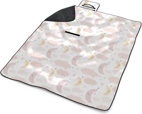 Sablio Plážová deka Mesiačiky: 200x140 cm