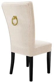 Čalúnená jedálenská stolička ST67 + klopadlo, Farby: chrom, Farby: čierna, Potah: Magic Velvet 2258