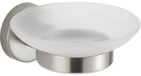 Mexen Remo, sklenená mydelnička, brúsená oceľ, 7050739-97