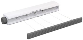 Nástenný vyťahovací sušiak na bielizeň Relaxdays 21m (RD10018858)