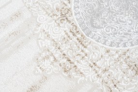 TA Koberec N768A SH_CREAM L_BROWN SAHARA Rozmer: 80x150 cm