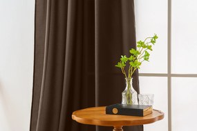 Škoricovo hnedý záves OXFORD 140x270 cm Zavesenie: Riasiaca páska