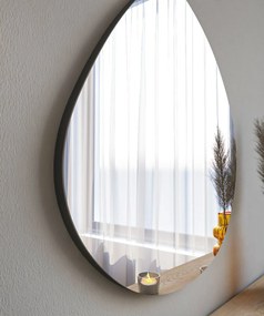 Zrkadlo Besso Black 60 cm
