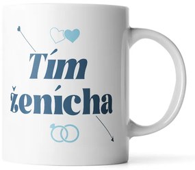 Sablio Hrnek Tým ženicha - 200 ml - espresso
