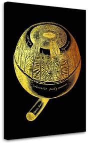 Gario Obraz na plátne Zlatá anatómia, oko - Gab Fernando Rozmery: 40 x 60 cm