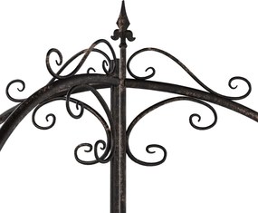 Mriežka na popínavé rastliny Flowton - bronz