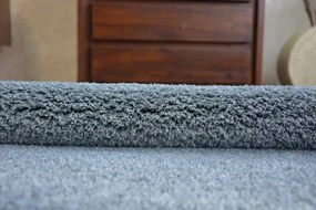 Koberec Micro fiber soft shaggy sivý