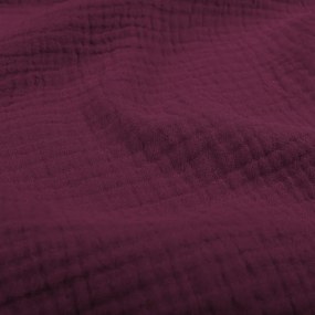 Biante Mušelínová obliečka na vankúš MSN-044 Burgundská vínová 30 x 50 cm