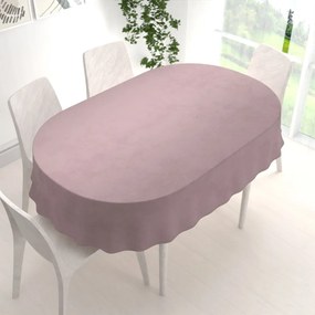 Biante Zamatový oválny obrus Velvet Prémium SVP-031 Tmavo staroružový 50x100 cm
