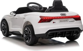 LEAN CARS Elektrické autíčko Audi E-Tron GT QLS-6888 biele