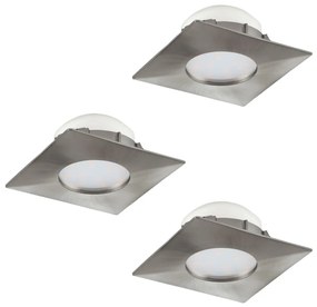 Eglo 95803 - SADA 3x LED podhľadové svietidlo PINEDA 1xLED/6W/230V
