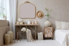 Chic Antique Nástenné zrkadlo Décor Edge Antique Brass