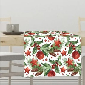 Vianočný obrus Vianočná Ozdoba Veľkosť: 40x80 cm
