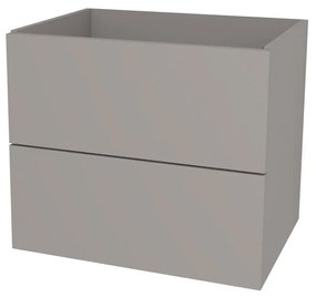 Mereo, Mereo Ponte, kúpeľňová skrinka 61 cm, Multidecor, Arktická sivá, MER-CN290SARS1
