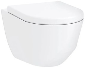 LAUFEN Pro závesné WC Rimless s hlbokým splachovaním, 360 x 530 mm, biela, s povrchom LCC, H8209664000001