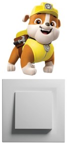 PIPPER. Samolepka nad vypínač „PAW Patrol - Rubble"