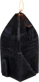Stĺpová sviečka HOUSIX 13 cm - viac farieb Farba: Čierna