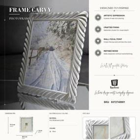 Fotorámik Carvy 26,3x31,2 cm strieborný