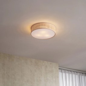 Orientálne ratanové stropné svietidlo 38 cm - Trammy