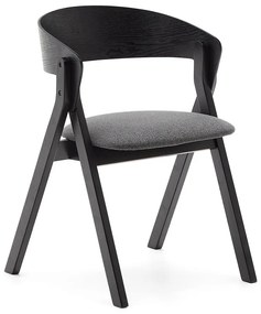 Čierna jedálenská stolička Godia – Kave Home