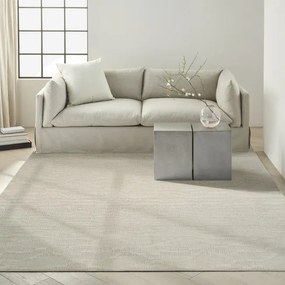 Koberec CALVIN KLEIN NOTES 1 Ivory / strieborný