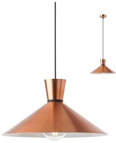 Redo 01-1461 - Luster na lanku KIMONO 1xE27/42W/230V pr. 39,5 cm medená