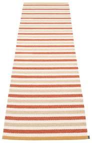 Vnútorný a vonkajší behúň v tehlovo-krémovej farbe 70x240 cm Teo Brick – Pappelina