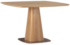 Jedálenský stôl v dekore duba 120x120 cm Etel – MOME