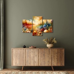 Obraz - Pestrofarebná lúka (90x60 cm)