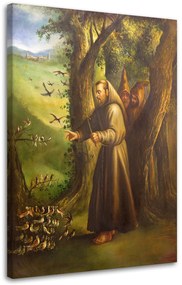 Gario Obraz na plátne Svätý František z Assisi Rozmery: 60 x 90 cm