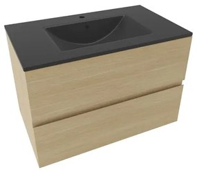 Kúpeľňová skrinka Naturel Verona 80x50x45,5 cm mat VERONA80SDU4, 1 ks